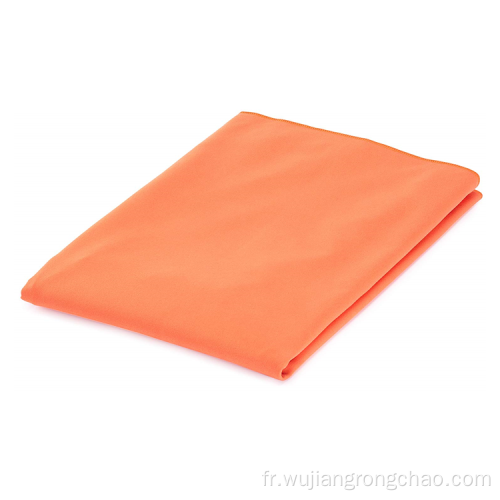 Serviette microfibre personnalisée 85% polyester 15% polyamide